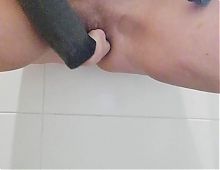 Homealone handmade selffistsession with squirting Part 3