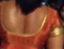 Mast sexy slim indian bhabhi beatiful back and ass in saree