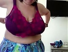 Grotequely large mature tits